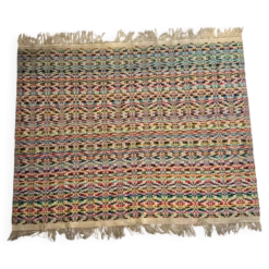 Tapis vintage en laine multicolore 150x187 cm, années 1970