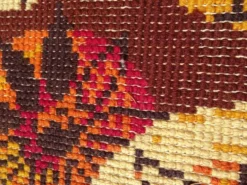 Tapis Vintage en Laine Space Age an 70