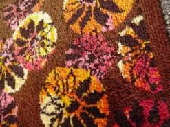 Tapis Vintage en Laine Space Age an 70