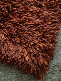 Tapis vintage en laine tissée