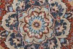 Tapis vintage médaillon, tapis vintage unique en son genre, tapis turc marron rouge