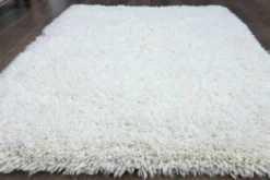 Tapis vintage mohair tulu shaggy Rug 91 x 152 cm