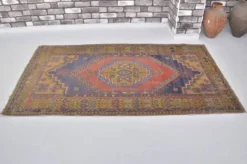 Tapis vintage Oushak sku a-34