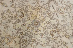 Tapis vintage turc beige doux de ferme 6x9, 170x275 cm