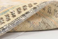 Tapis vintage turc tissé à la main couleur pêche, 179x288 cm