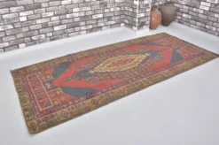 Tapis vintage turc unique en son genre, référence 2494