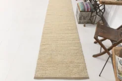 Tapis 3x10 pour tapis de course turc Haallway marron Beige, 82x306Cm SKU 35079