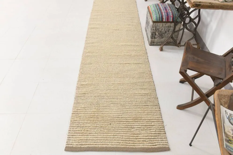 Tapis 3x10 pour tapis de course turc Haallway marron Beige, 82x306Cm SKU 35079