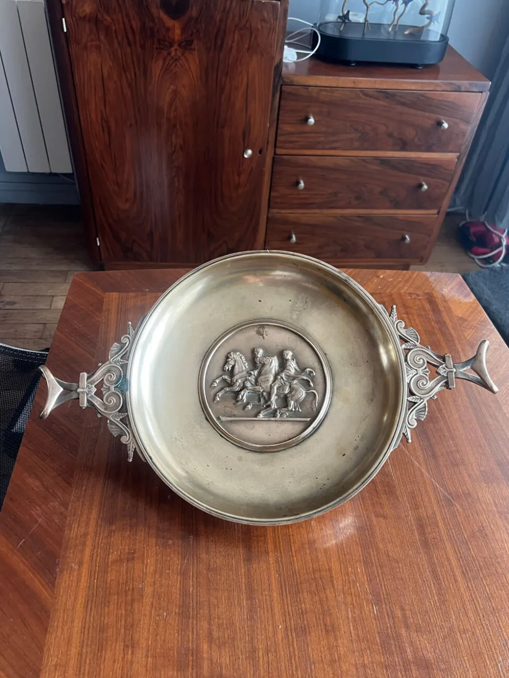 Tazza / coupe en Bronze Ferdinand Barbedienne
