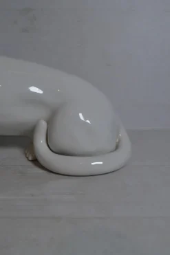 Teckel en céramique années 80s