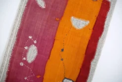 Tenture murale en textile tissé à la main, tapis mural vintage, 106x156 cm
