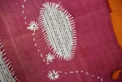 Tenture murale en textile tissé à la main, tapis mural vintage, 106x156 cm