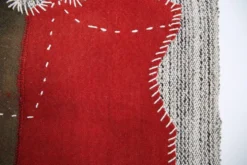 Tenture Murale Verte, Tapisserie Textile, Décor Tissé Fait Main, 72x106 Cm