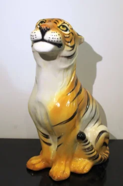 Tigre en céramique, Italie, 1970