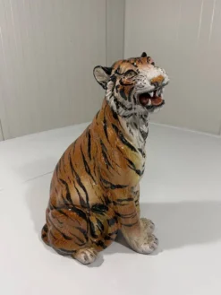 Tigre en céramique italienne, années 1970