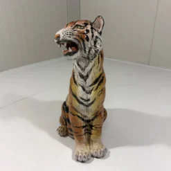 Tigre en céramique italienne, années 1970