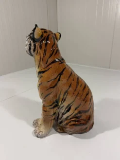 Tigre en céramique italienne, années 1970