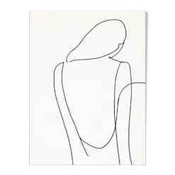 Tirage d’art giclée de figure féminine, 50x70cm