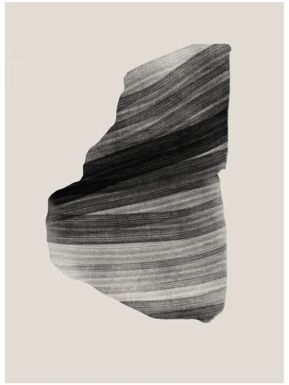 Tirage giclée abstrait, 50x70cm