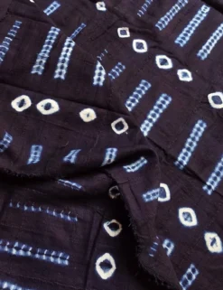 Tissu africain Bogolan fait main - 152 x 115 cm
