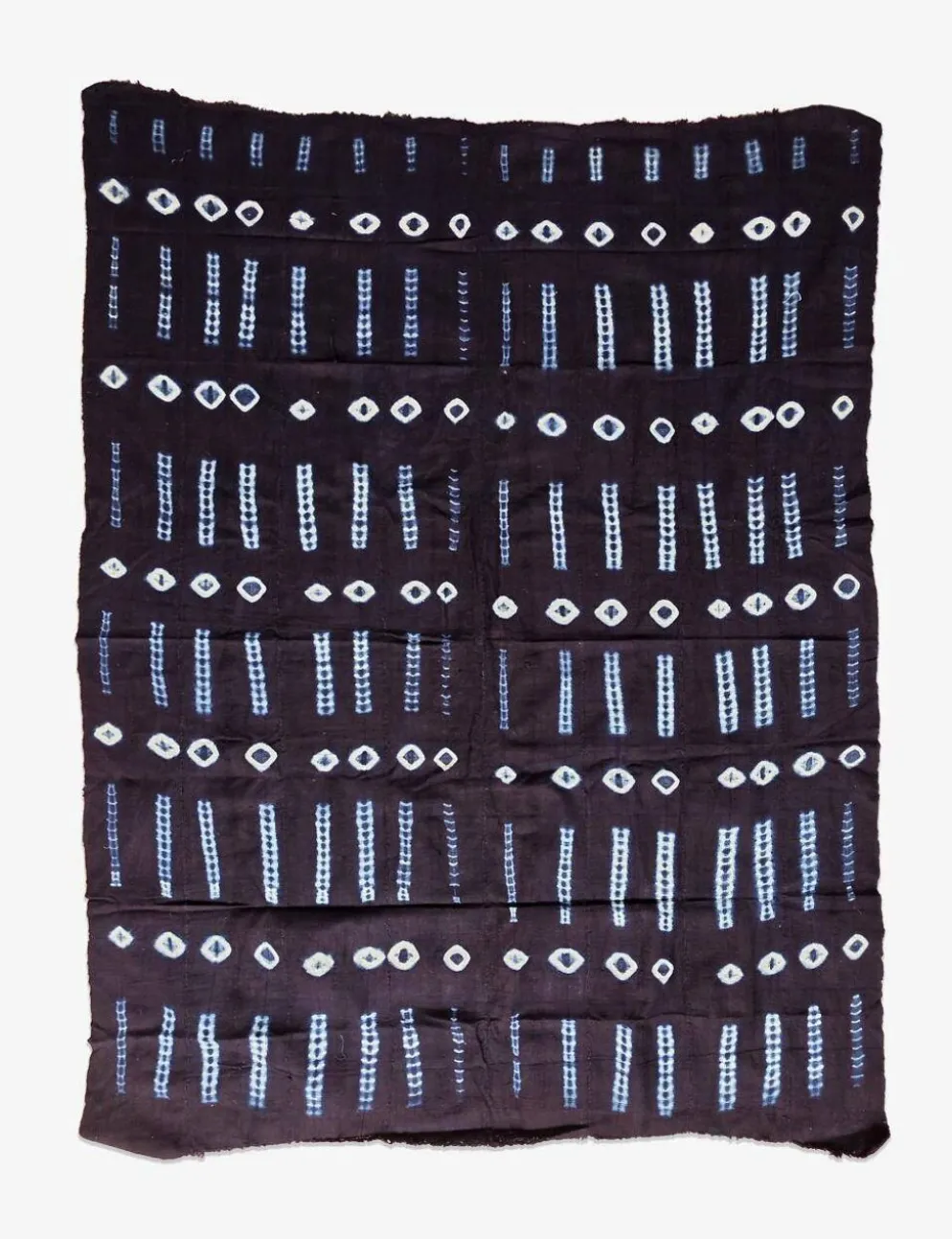 Tissu africain Bogolan fait main - 152 x 115 cm