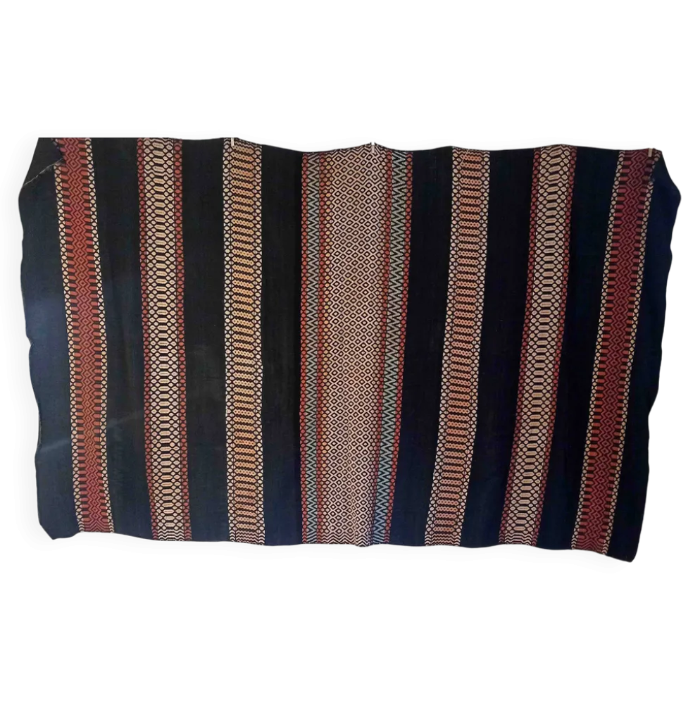 Tissu berbère Tenture Tapis Dessus de lit Années 50