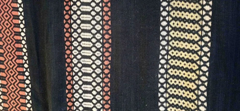 Tissu berbère Tenture Tapis Dessus de lit Années 50