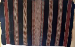 Tissu berbère Tenture Tapis Dessus de lit Années 50
