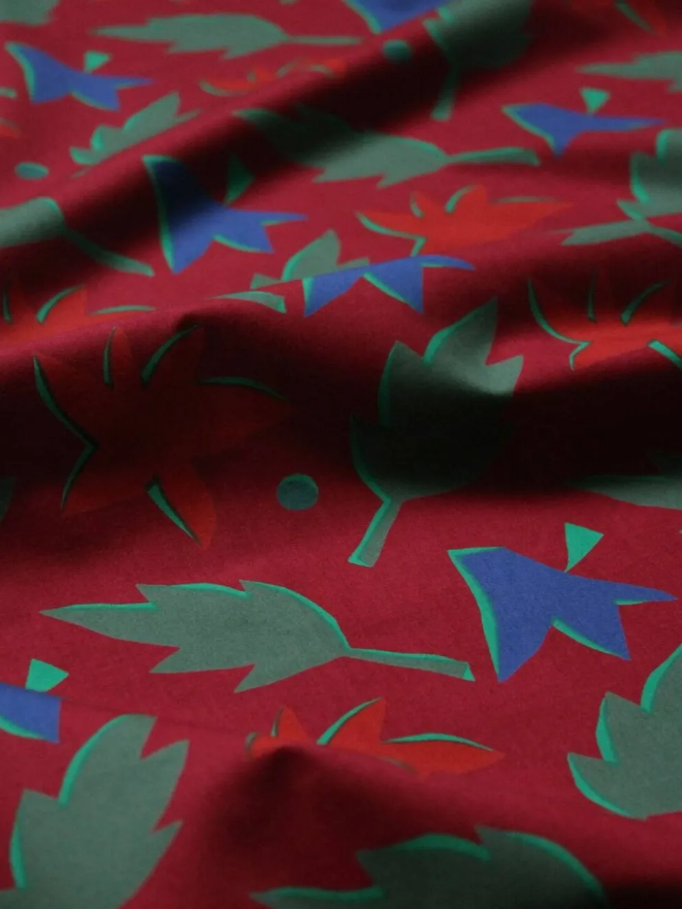 Tissu en coton Heikki Orvola "Calypso" 1,47x1,90m, pour Marimekko, 1987