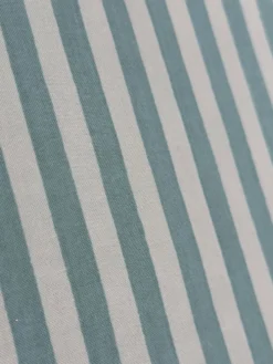 Tissu en coton rayé