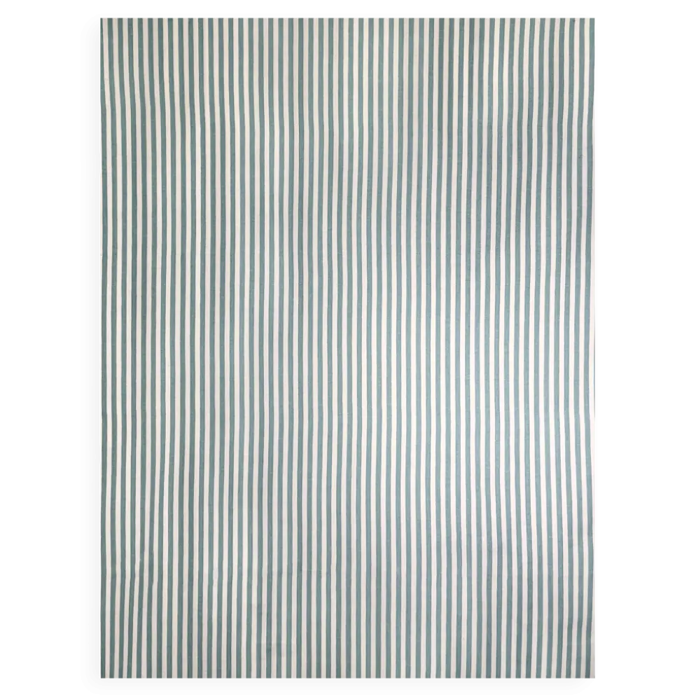 Tissu en coton rayé "Ujo" de Fujiwo Ishimoto 1,35x2,40m, pour Marimekko, 1981