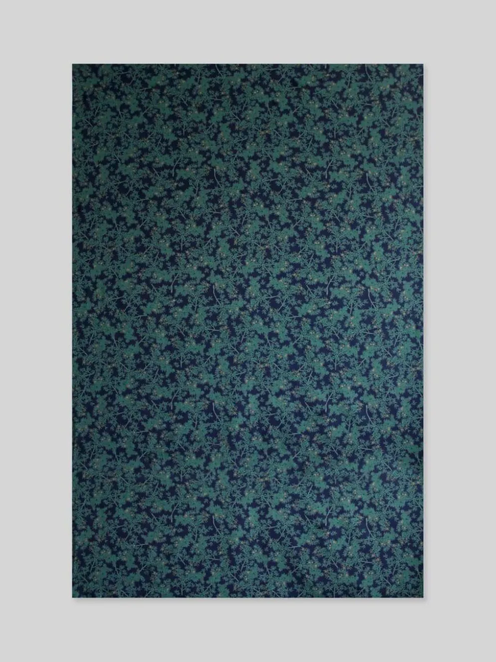 Tissu en coton vintage finlandais « Nummi » de Kristina Isola, 1,40 m x 2,12 m