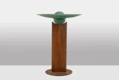 Tom Torrens. Fontaine en corten et cuivre oxydé. Années 1990.