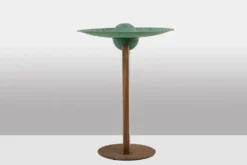 Tom Torrens. Fontaine en corten et cuivre oxydé. Années 1990.