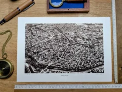 Toulouse, Haute-Garonne, planche photo imprimée en 1942.