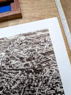 Toulouse, Haute-Garonne, planche photo imprimée en 1942.