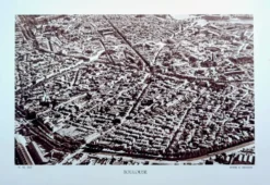 Toulouse, Haute-Garonne, planche photo imprimée en 1942.