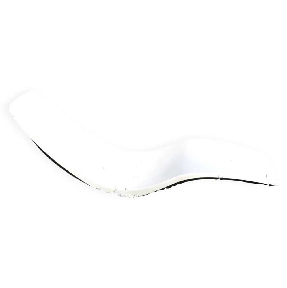 Transat chaise longue de Charles Zublena en fibre de verre, années 60