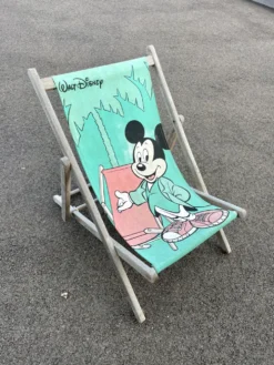 Transat enfant chilienne 1980 Mickey Walt disney