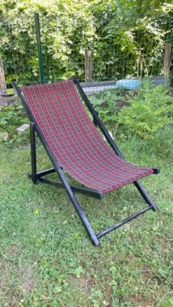 TRANSAT pliant TOILE Vintage