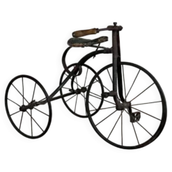 Tricycle d’enfants en fer forgé, vers 1900