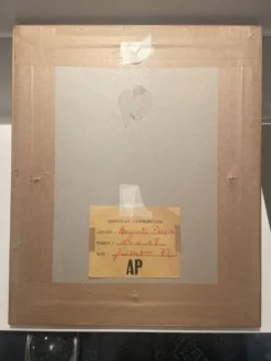 Triptyque peinture abstraite - Auguste Perrin - 1972