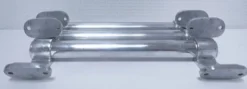 trois longues poignées boutique aluminium milieu xxème