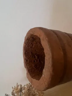 Tête Ashanti en terre cuite (Ghana)