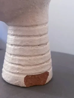 Tête Ashanti en terre cuite (Ghana)