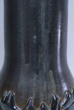 tête céramique émaillée murale pièce unique