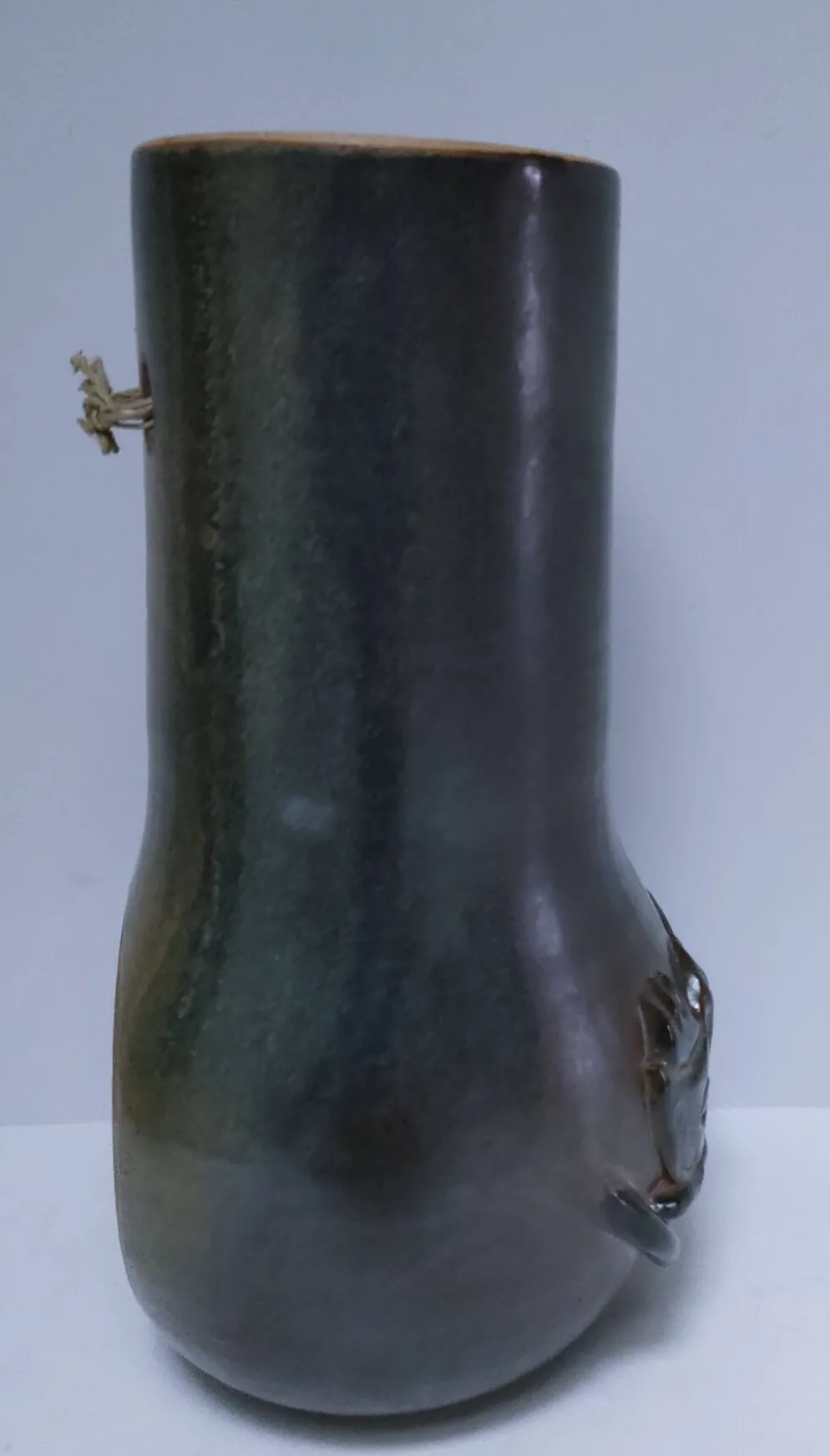 tête céramique émaillée murale pièce unique