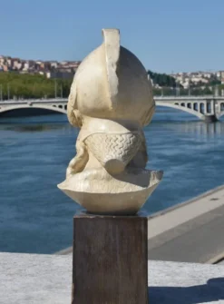 Tête de l'Athéna de Poitiers, vers 1960