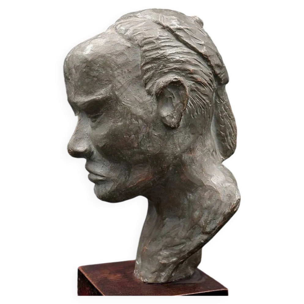 "Tête de Mandarin" par Paul Sersté (1910 - 2000)