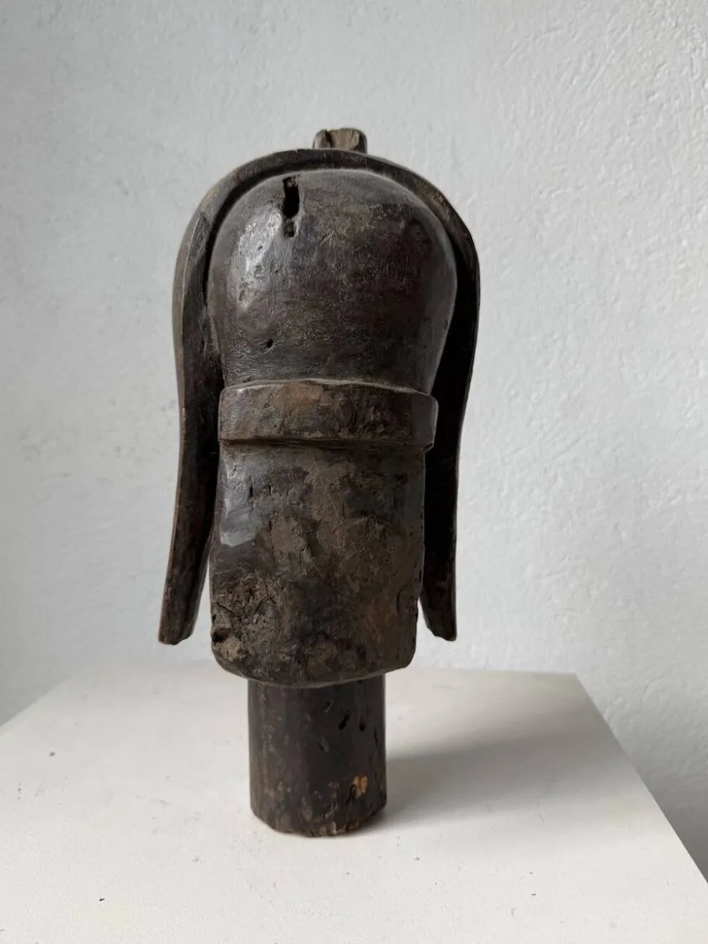 Tête de reliquaire africaine Fang
